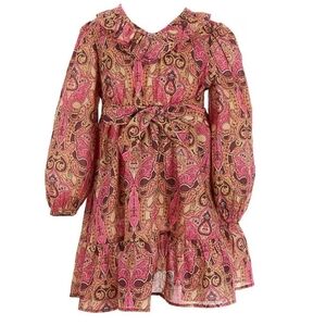 A Loves A Girls Long Sleeves Ruffle Dress XL